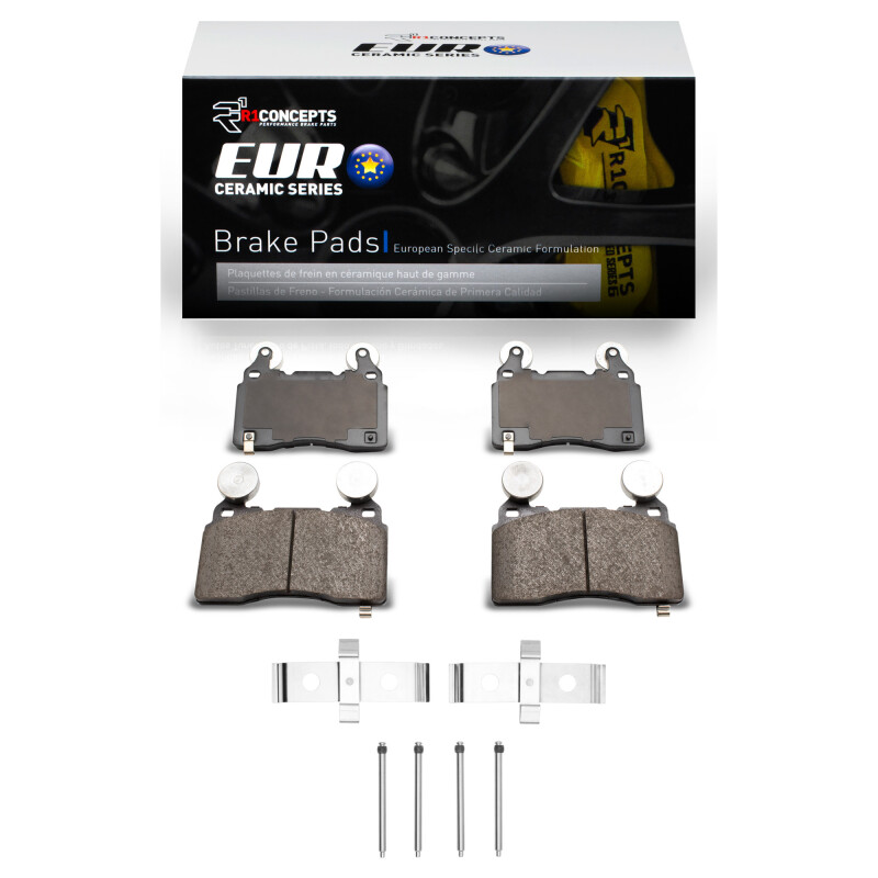 Chevrolet Camaro Brake Pads - Front - R1 Concepts - Euro Ceramic - `10-`15